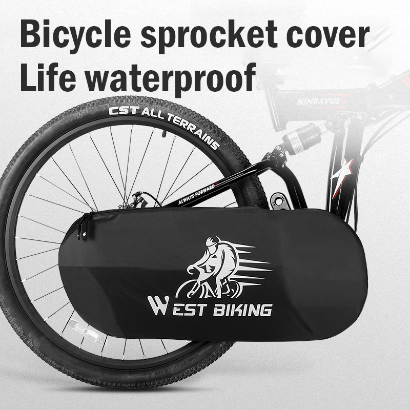 Chain Sprocket Set - ปลอกคลุมโซ่จักรยาน West Biking ป้องกันฝุ่นและน้ำ สำหรับจักรยานเสือหมอบ เสือภูเขา