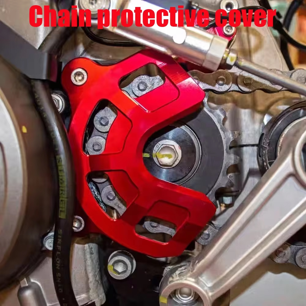 Sprocket Chain - ฝาครอบเฟืองด้านหน้า CHAIN GUARD สําหรับ Aprilia RS660
