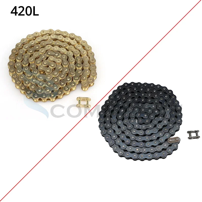 428 Chain - โซ่ขับรถมอเตอร์ไซค์ 420 76/108/126/140 ข้อ สำหรับรถ 50cc