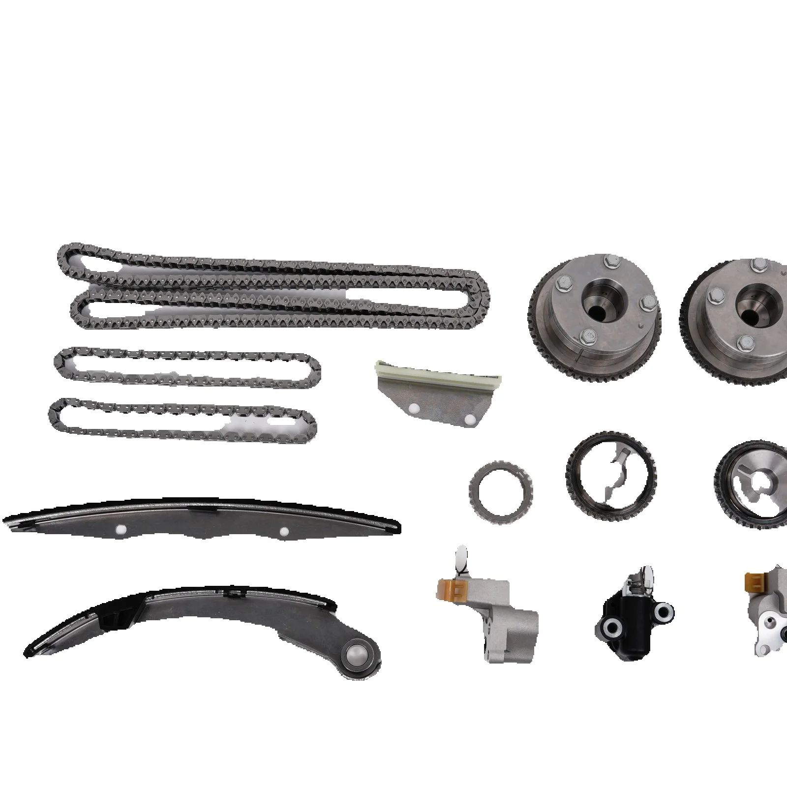 Sprocket Chain - ชุดโซ่ไทม์มิ่ง 4 ชิ้น พร้อมเฟืองนำ สายพาน ตัวปรับความตึง