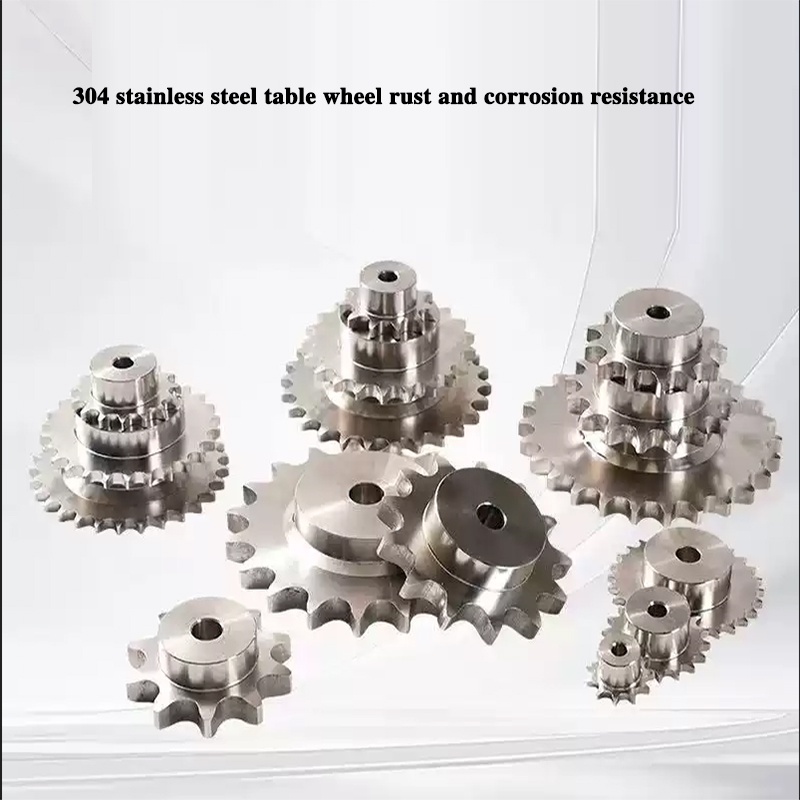 Ansi Chain - เฟืองสเตนเลส 304 รุ่น 06B 6B25/6B30/6B40 (24T-40T)