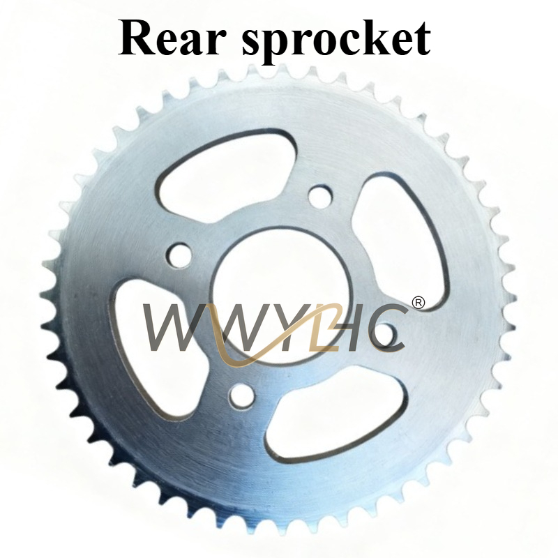 Chain Sprocket Set - ชุดโซ่สเตอร์พร้อมแผ่นโซ่ สำหรับอะไหล่ Lifan รุ่น LF150-14P/K19 ชุดสามชิ้น