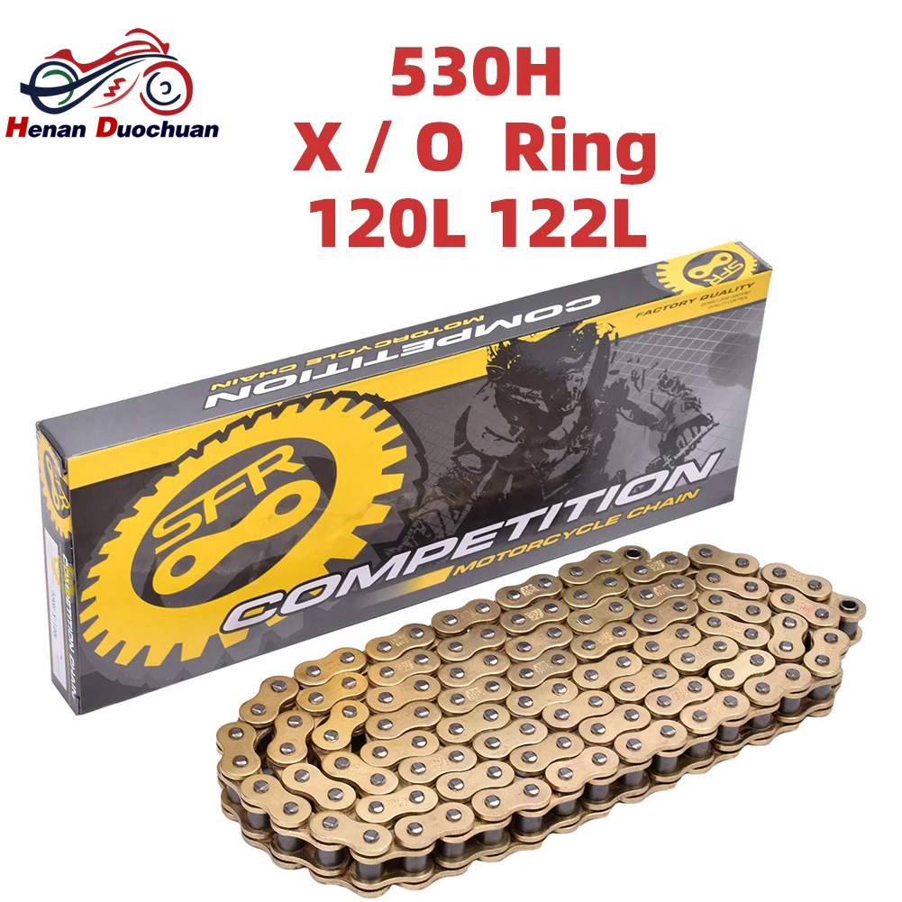 Xcm Chain - โซ่รถจักรยานยนต์ 530H 120L/122L แบบ Heavy Duty