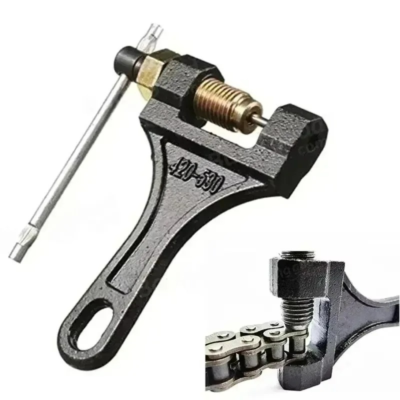 Chain Breaker - เครื่องมือถอดโซ่รถจักรยานยนต์ รุ่น 420-530 สำหรับซ่อมแซมอะไหล่รถจักรยานยนต์ เครื่องมือถอดโซ่ แยกข้อโซ่