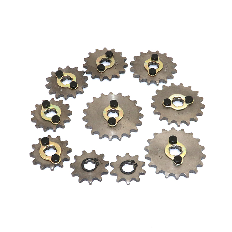 Sprocket Chain - ใหม่420 #17มม.ด้านหน้าเฟือง10 11 12 13 14