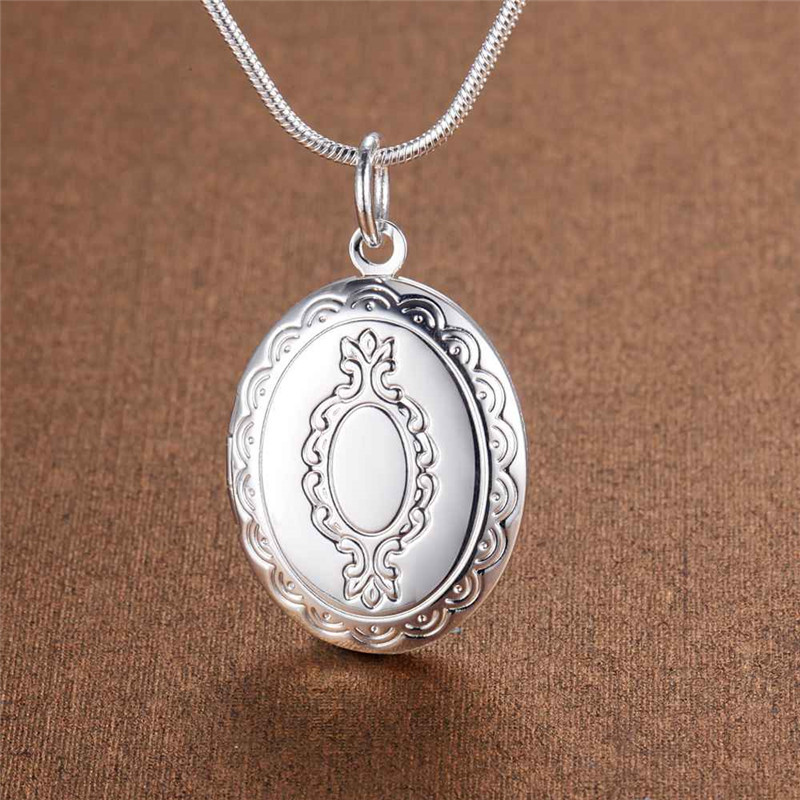 จี้รูปวงรีเงินแท้ 925 พร้อมสร้ - 530 Chain บทวิจารณ์และราคา
