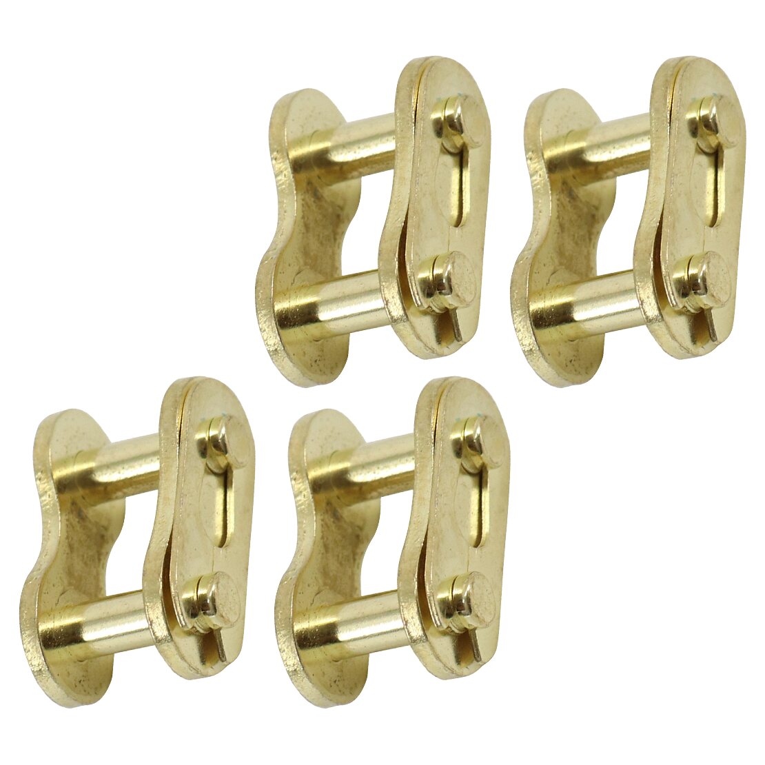 4 ชุด ชุดโซ่ทอง 520 สำหรับรถจั - Master Link Chain บทวิจารณ์และราคา