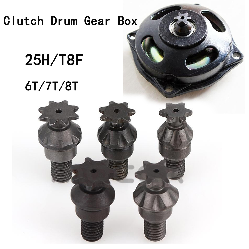 25H T8F 6/7/8 ฟันกลองกลองเกียร - Chain Sprocket Set บทวิจารณ์และราคา
