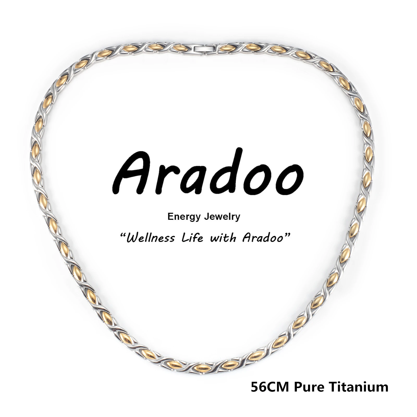 Aradoo สร้อยคอไทเทเนียมแท้คอปก - Ansi Chain บทวิจารณ์และราคา