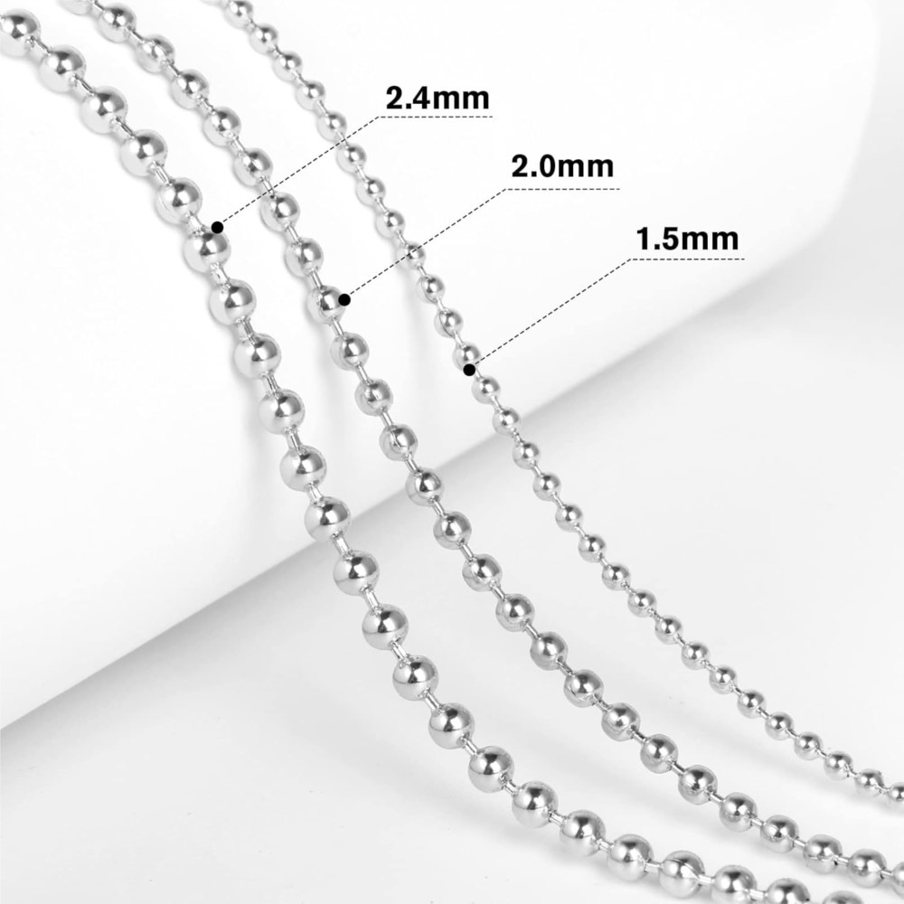โซ่ลูกปัดสแตนเลสยาว 10 เมตร พร - Roller Chain บทวิจารณ์และราคา