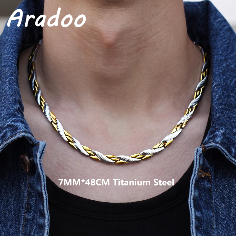 ARADOO ไทเทเนียมเหล็กรูปแบบมัง - Ansi Chain บทวิจารณ์และราคา