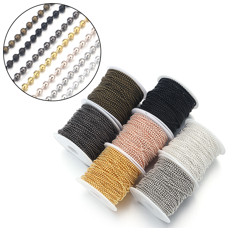 โซ่ลูกปัดเหล็กขนาด 1.5/2/2.4 ม - Roller Chain บทวิจารณ์และราคา