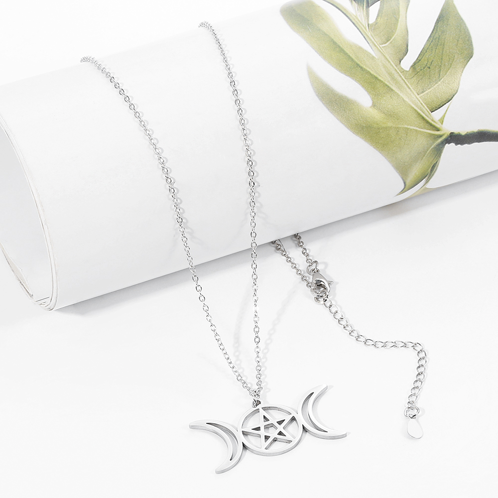 สร้อยคอรูปดาวห้าแฉกแบบกลวงสองด - Steel Chain บทวิจารณ์และราคา