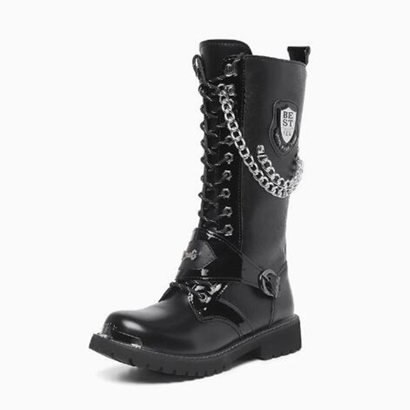 รองเท้าบูทมอเตอร์ไซค์แฟชั่นผู้ - Motorcycle Chain บทวิจารณ์และราคา